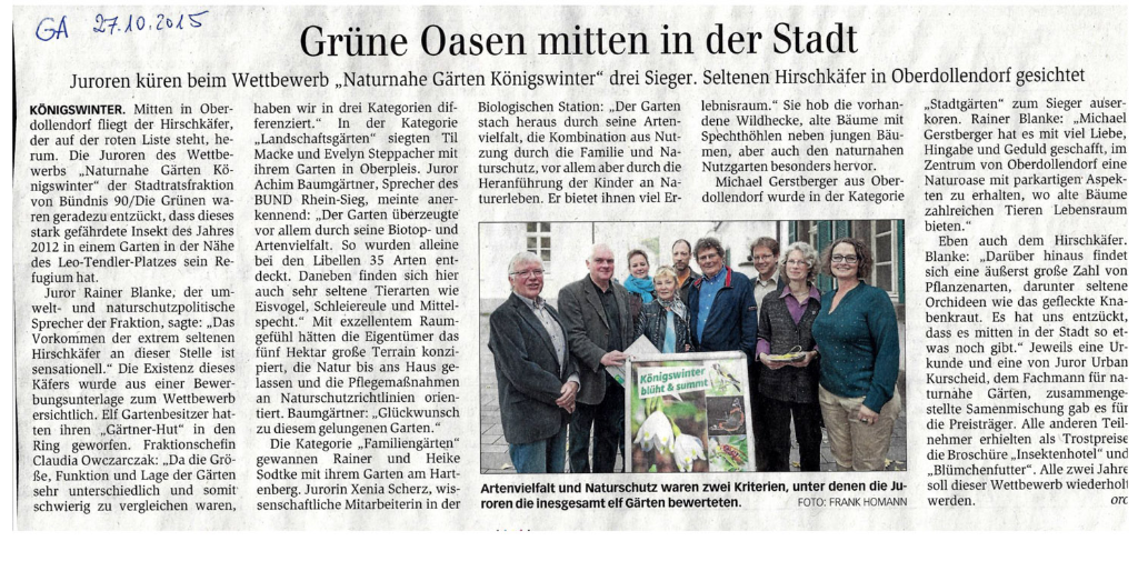 Naturgarten Siebengebirge